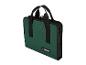 Zelená taška na nářadí s rukojetí a zipem, značka Parkside.
