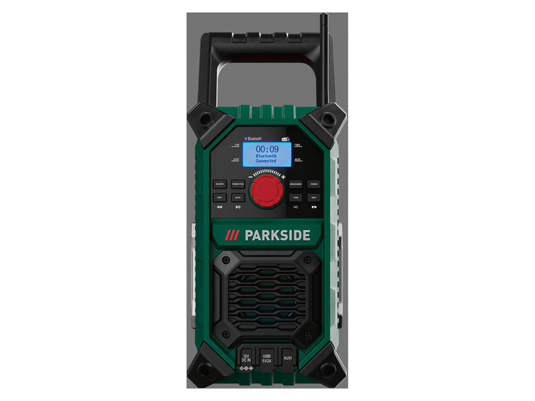  Zobrazit na celou obrazovku PARKSIDE® Aku stavební rádio PBRA 20-Li B2, 4 Ah - Obrázek 2