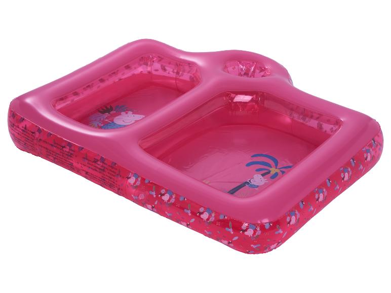 Růžový nafukovací bazén Peppa Pig se dvěma sekcemi