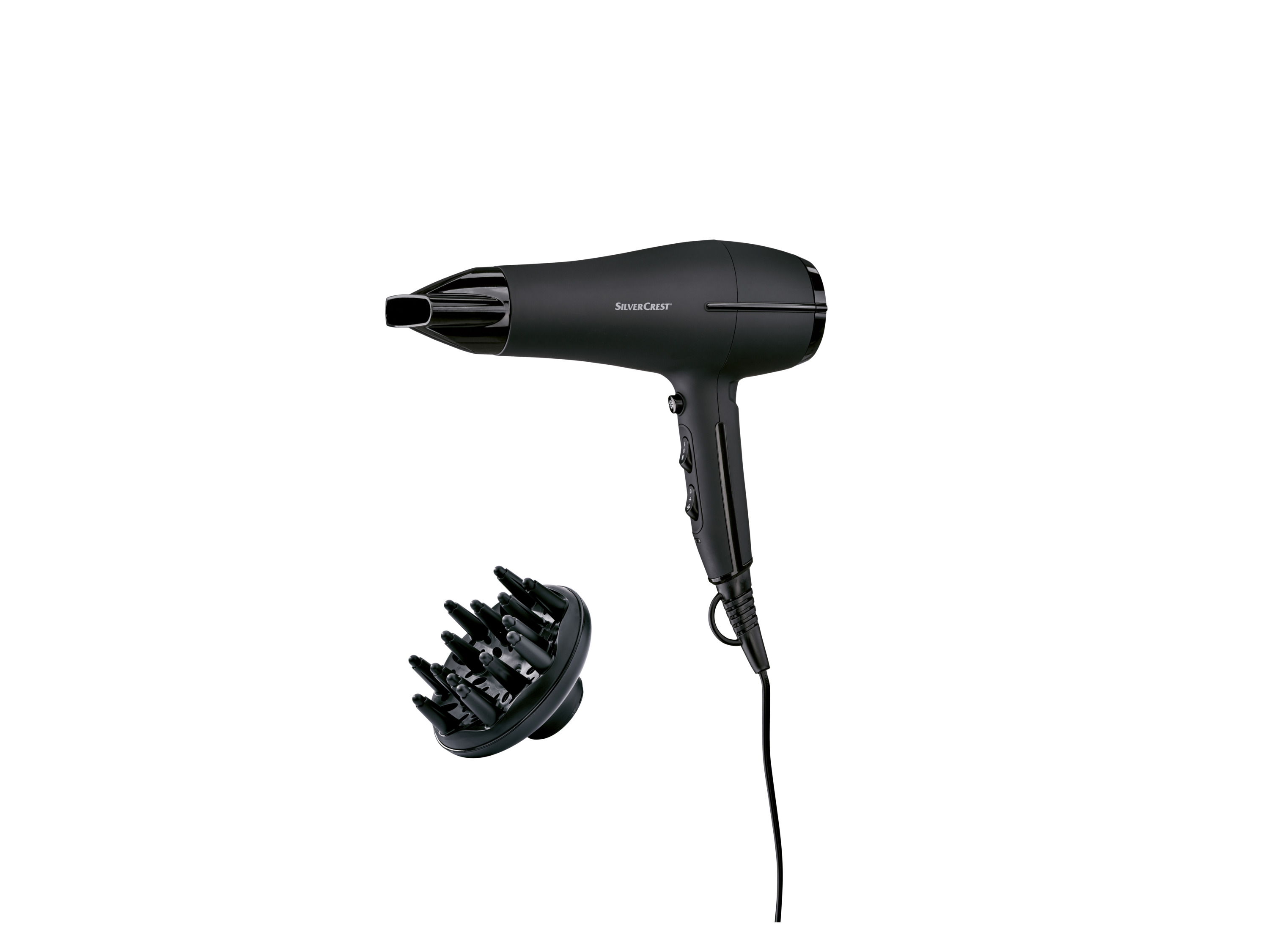 Silvercrest® Personal Care Vysoušeč vlasů s dotykovým senzorem Shtt 2200 B2 (černá)