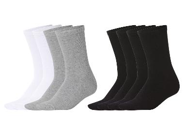 esmara® Dámské ponožky s BIO bavlnou, 4 páry