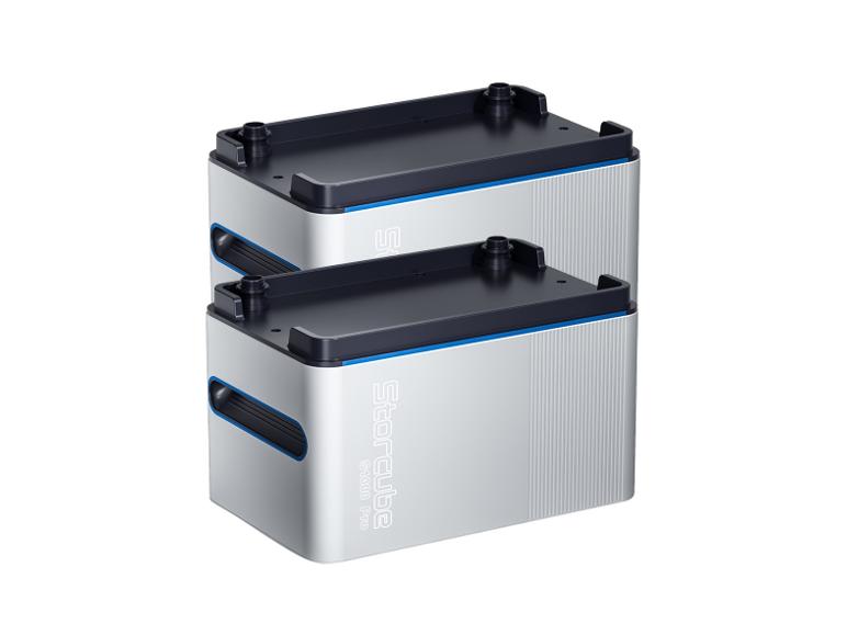 Dvě baterie Storacube S1000 Pro.