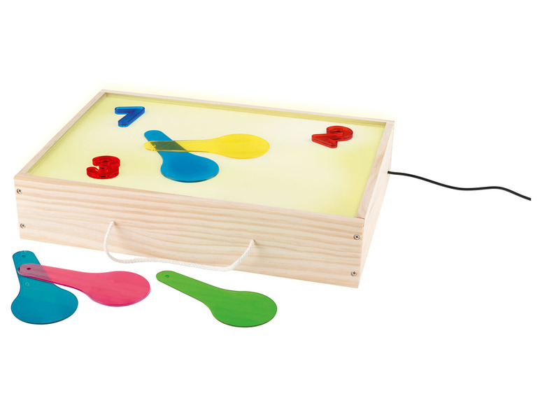  Zobrazit na celou obrazovku Playtive Dřevěný světelný box Montessori - Obrázek 3