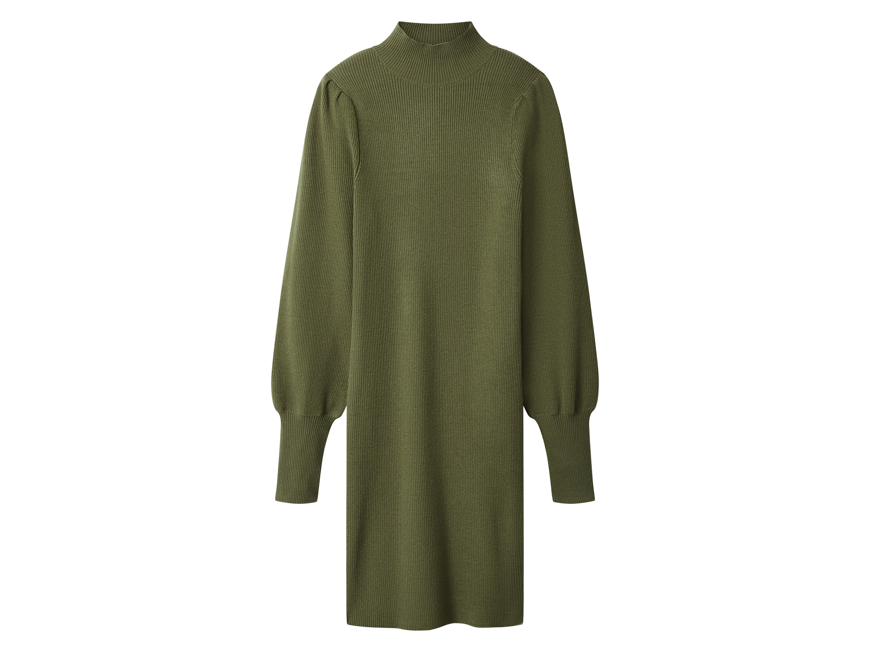 esmara® Dámské úpletové šaty (zelená, Xs(32/34))