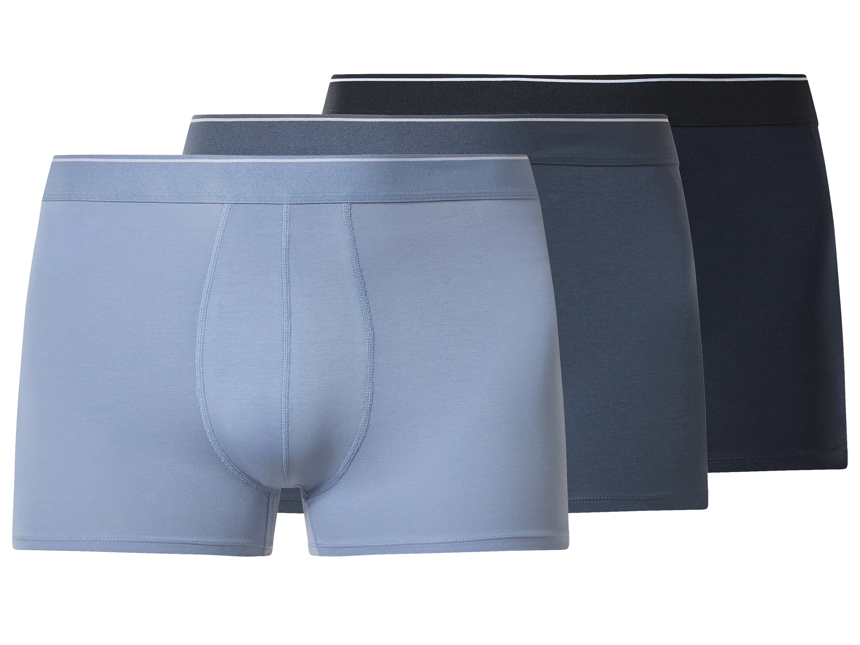 esmara Men Pánské boxerky Xxl, 3 kusy (navy modrá / modrá, 10/4Xl)