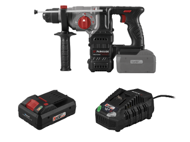 PARKSIDE PERFORMANCE® Aku kombinované kladivo PKHAP 2034-Li B1, Smart 4 Ah