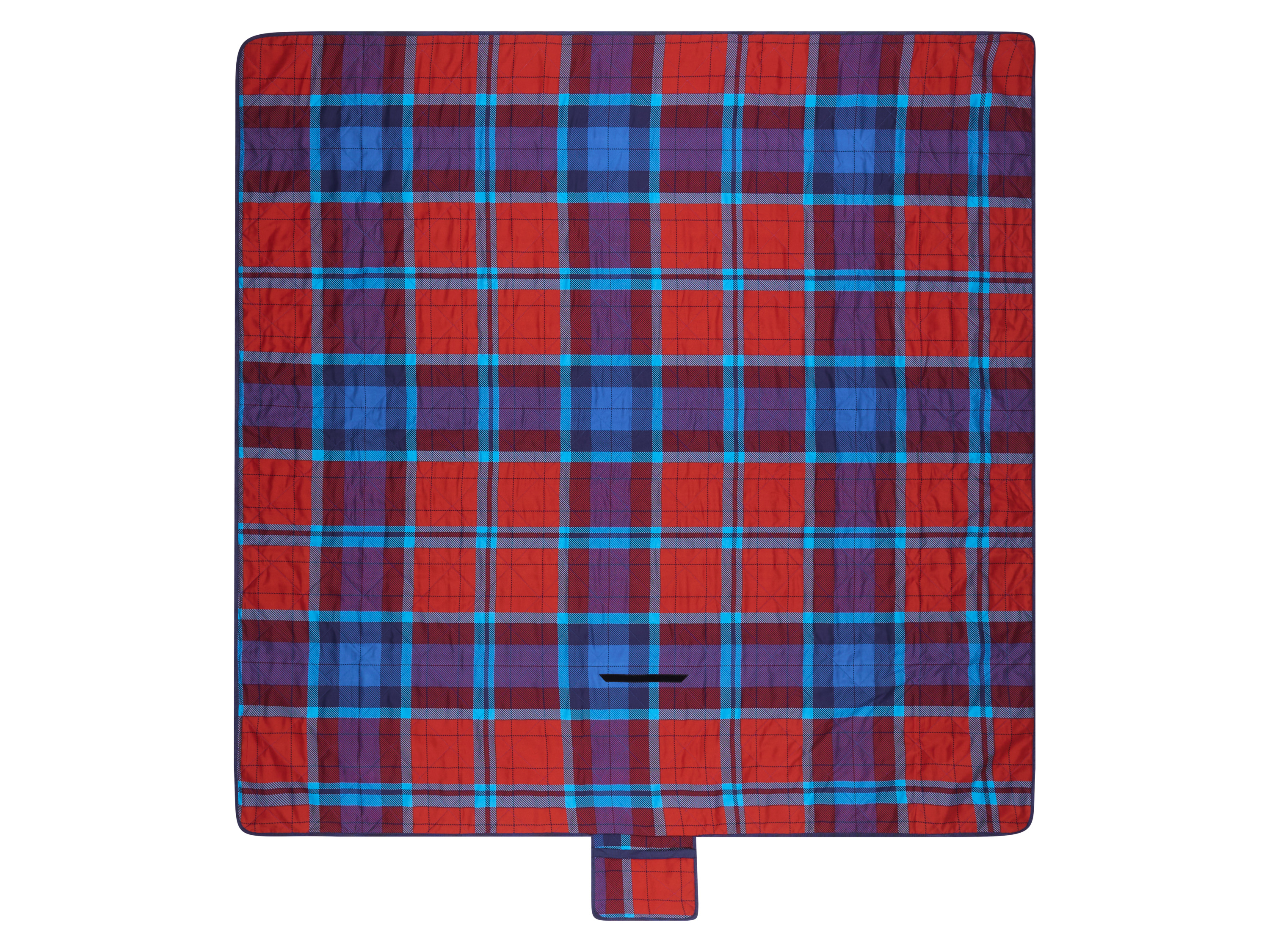 Livarno® Pikniková deka, 200 x 200 cm (červená)