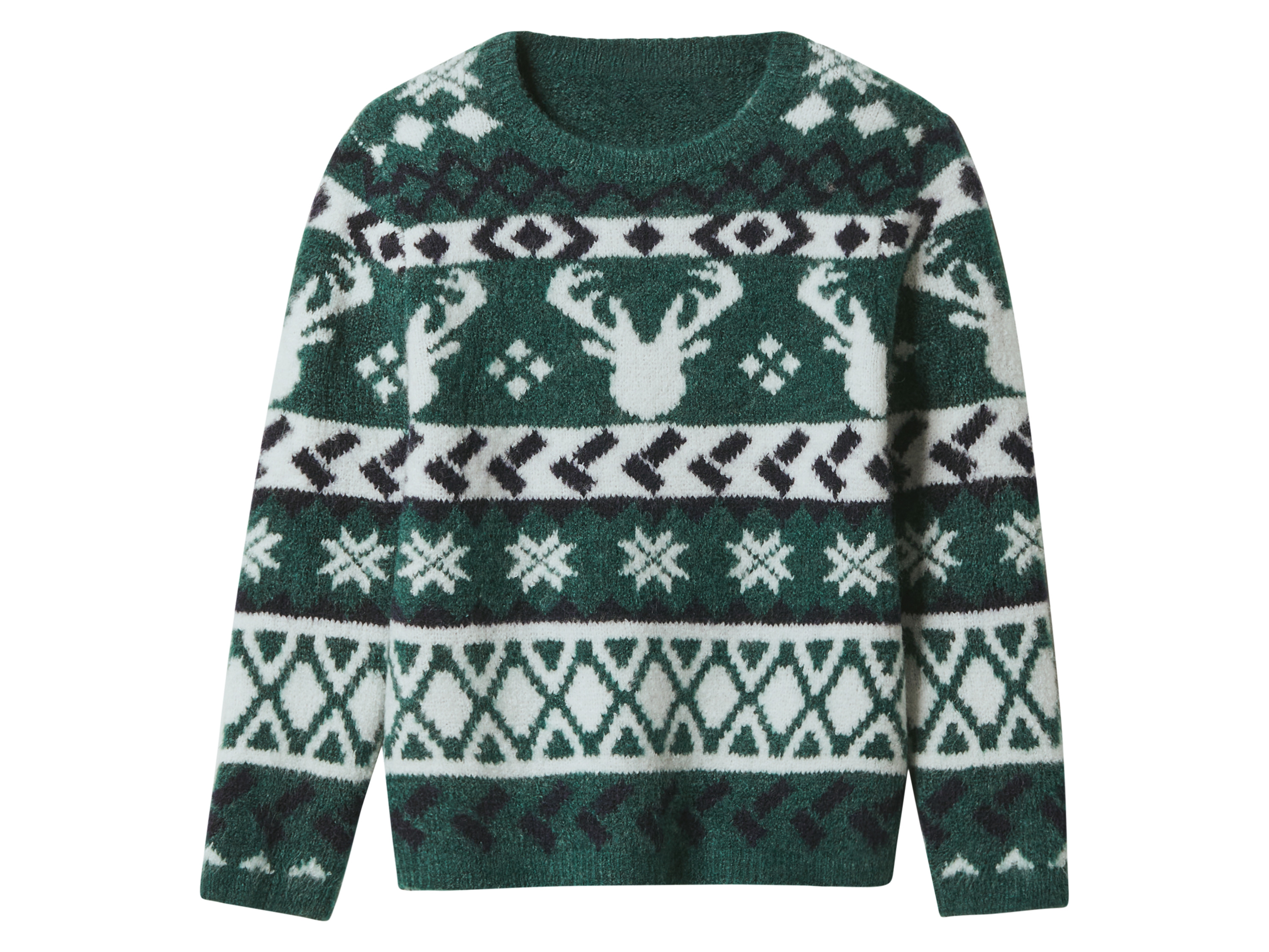 lupilu® Chlapecký vánoční pletený svetr (zelená, 110/116)