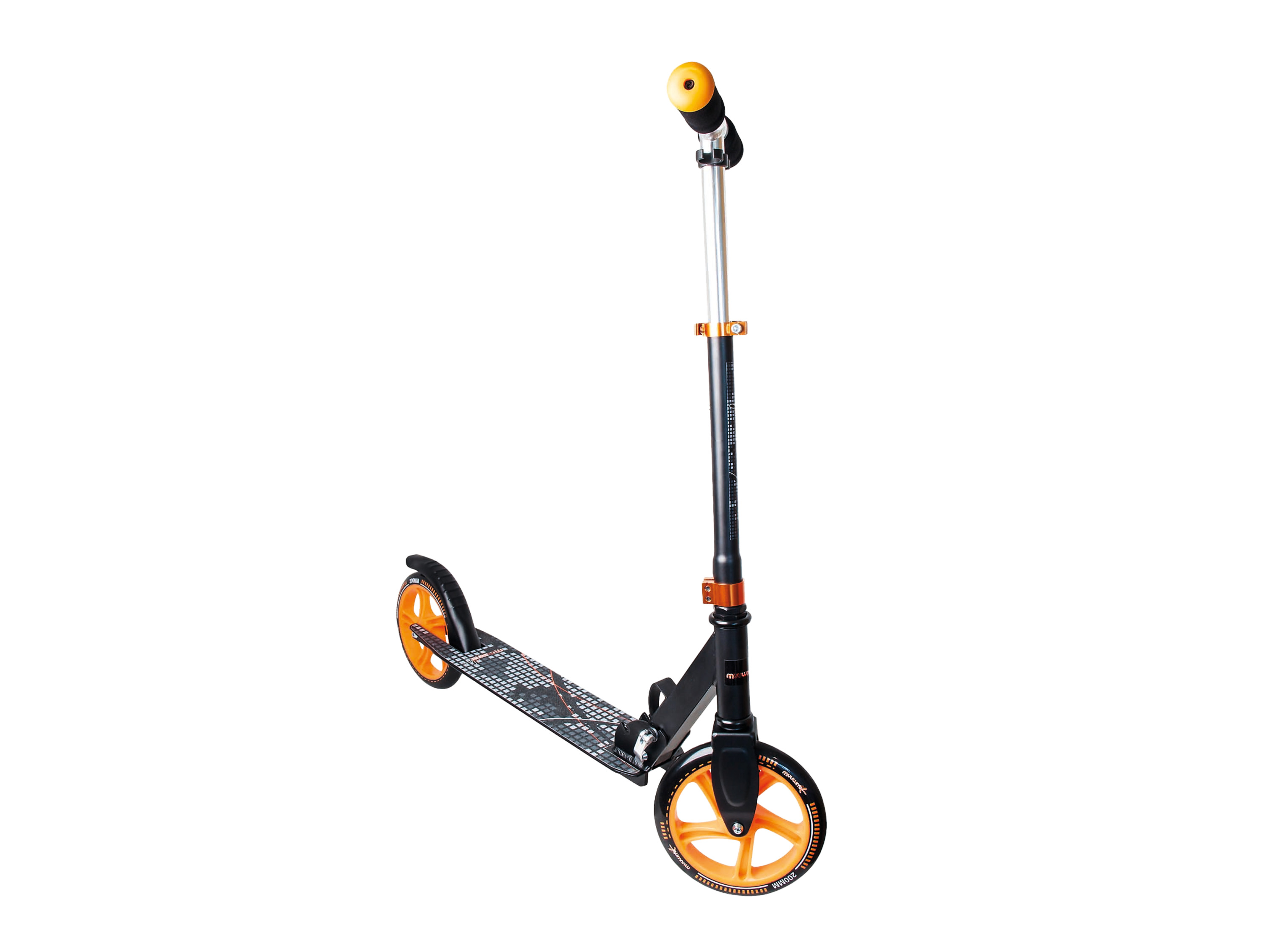 muuwmi Hliníková koloběžka 200 mm, skládací (oranžová)