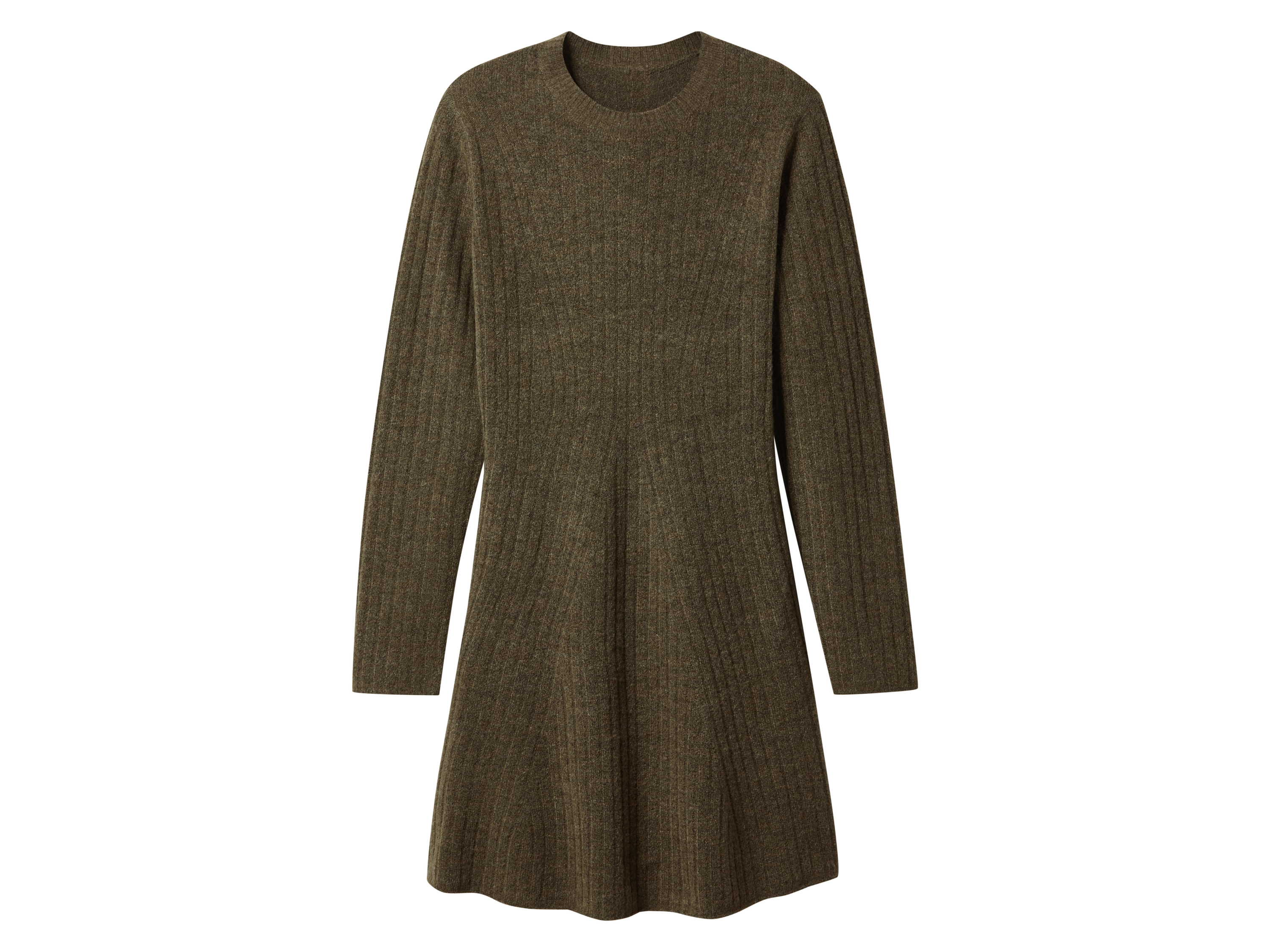 esmara® Dámské pletené šaty (hnědá, M(40/42))