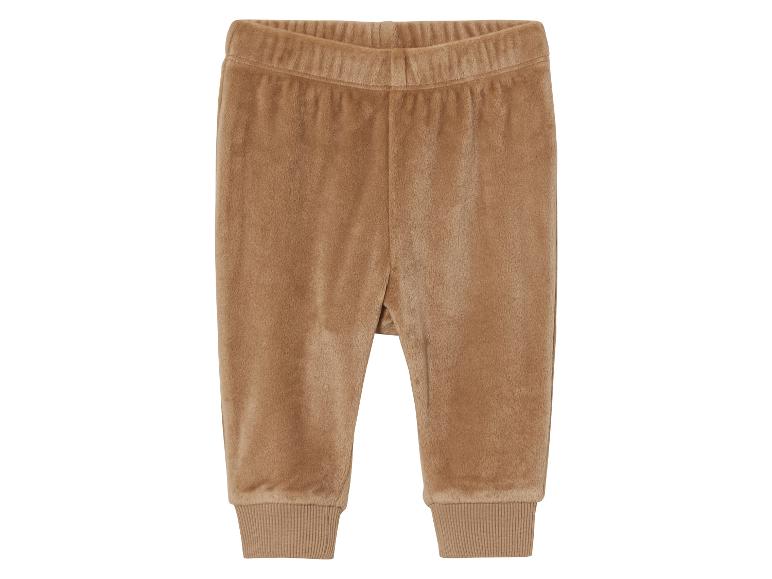 Hnědé teplákové kalhoty z měkkého fleece