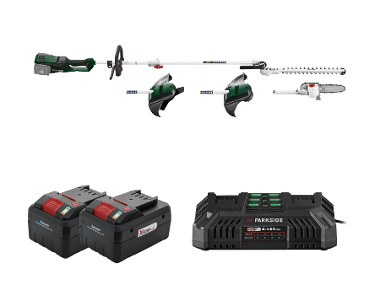 Aku zahradní kombinované nářadí 4 v 1 PGKGA 40-Li B2, 2x Smart 8 Ah