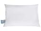 Bílý polštář s etiketou Essential by Proneem