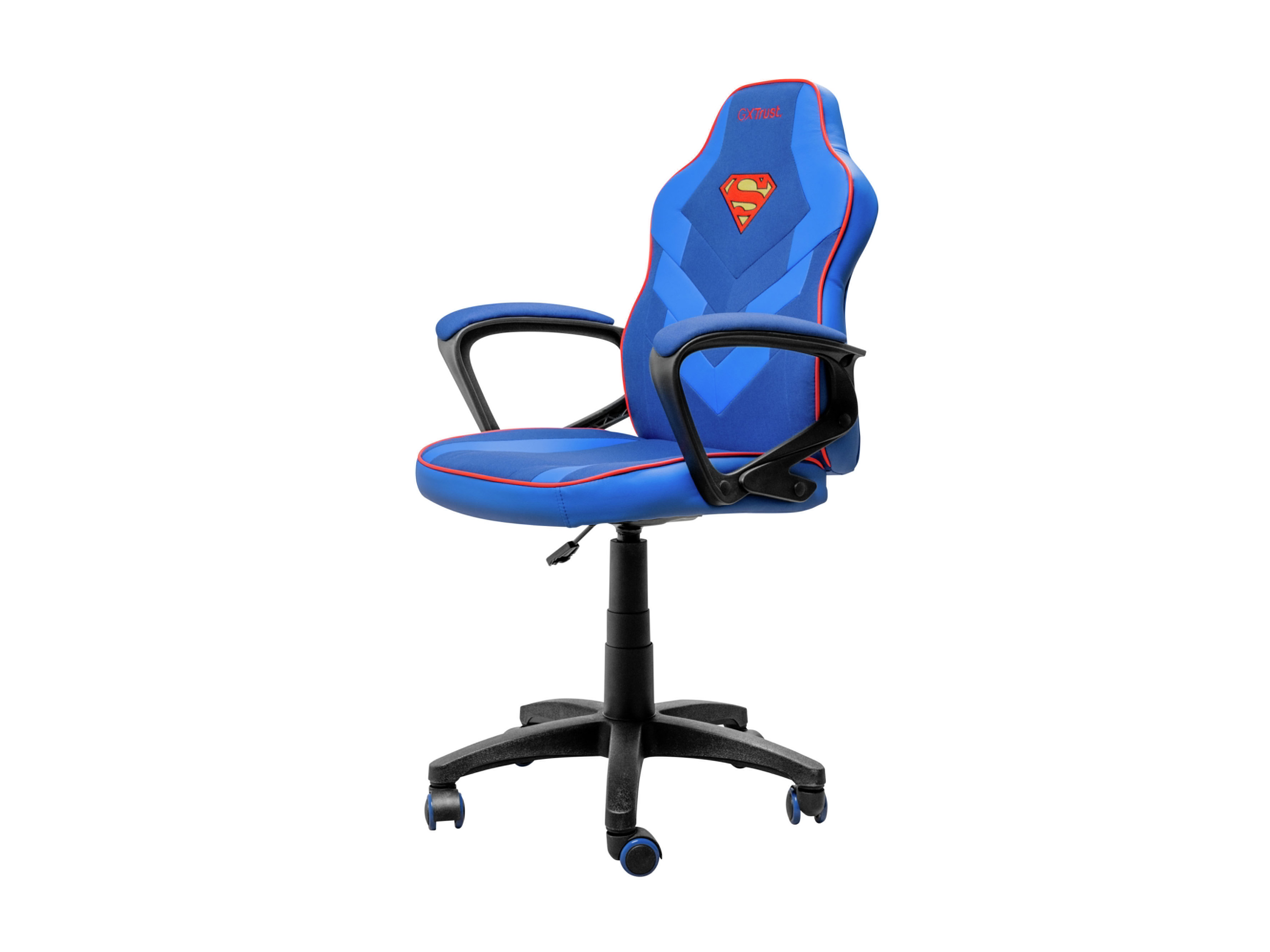Trust GXT703SM REVVO dětská herní židle Superman edice Modrá/červená