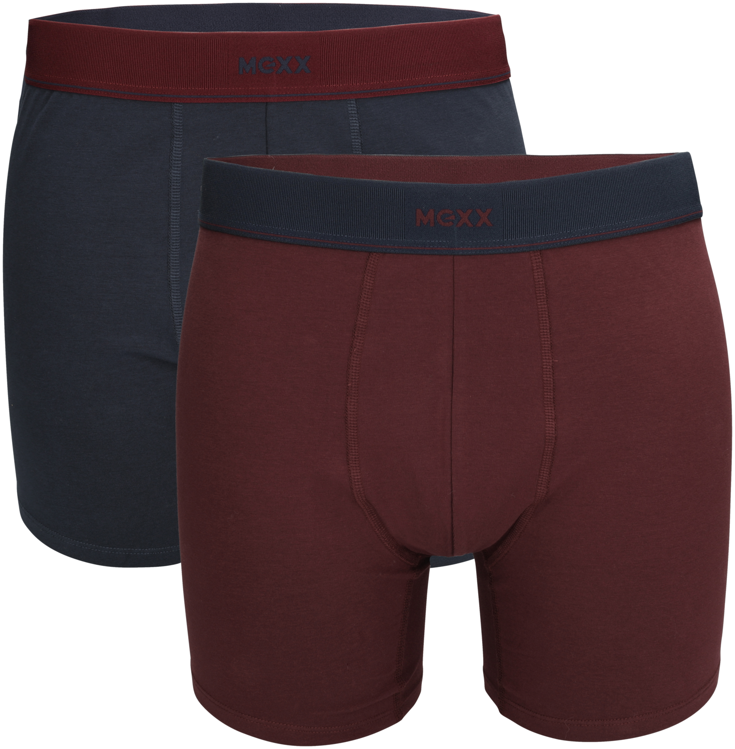 Mexx Pánské boxerky, 2 kusy (navy modrá / červená, M)