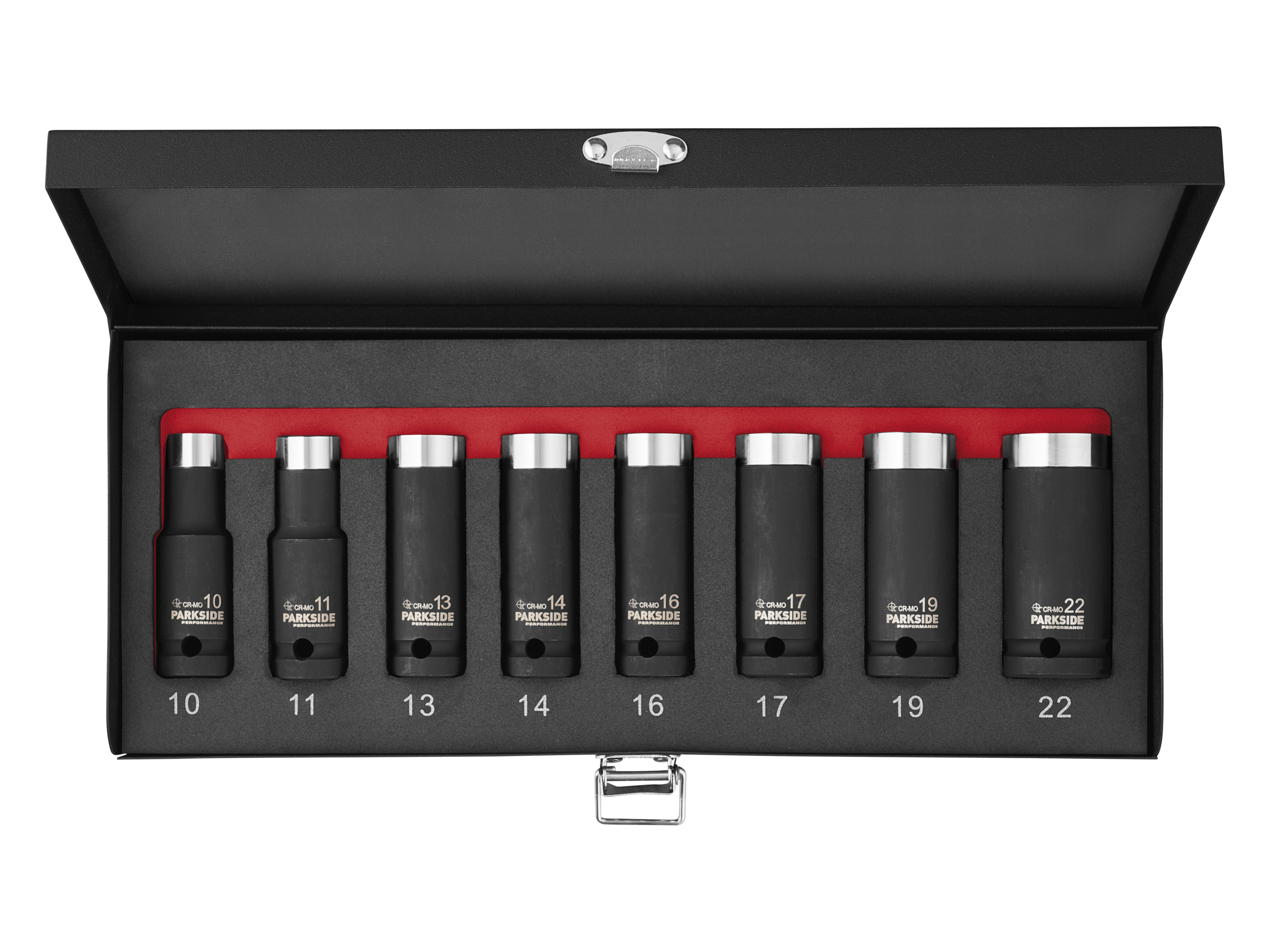 Parkside Performance® Sada rázových nástrčných klíčů Psnp 8 C3