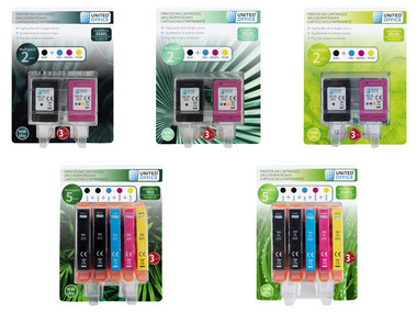UNITED OFFICE® Náplně do tiskárny HP Multipack