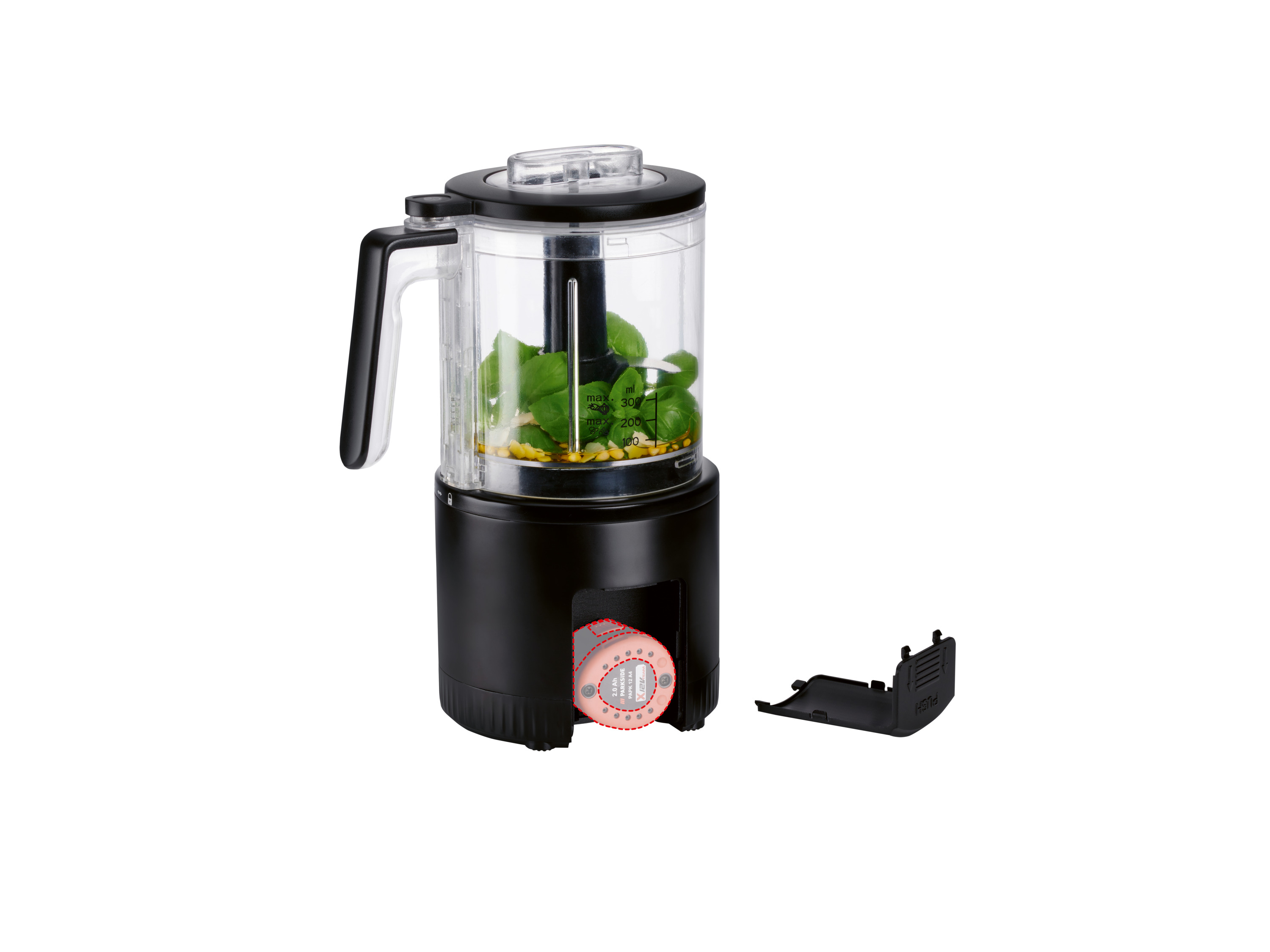 Silvercrest® Kitchen Tools Aku univerzální drtič Smza 12 A1 – bez akumulátoru a nabíječky