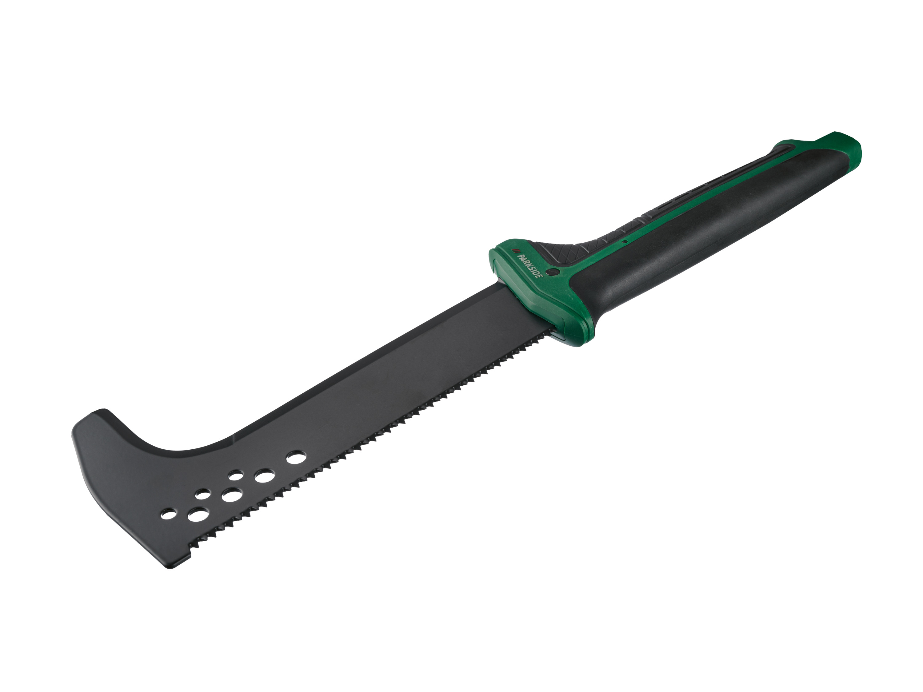 Parkside® Rýč s pilkou na kořeny / Háková mačeta s pilkou / Ruční sekyrka (háková mačeta)