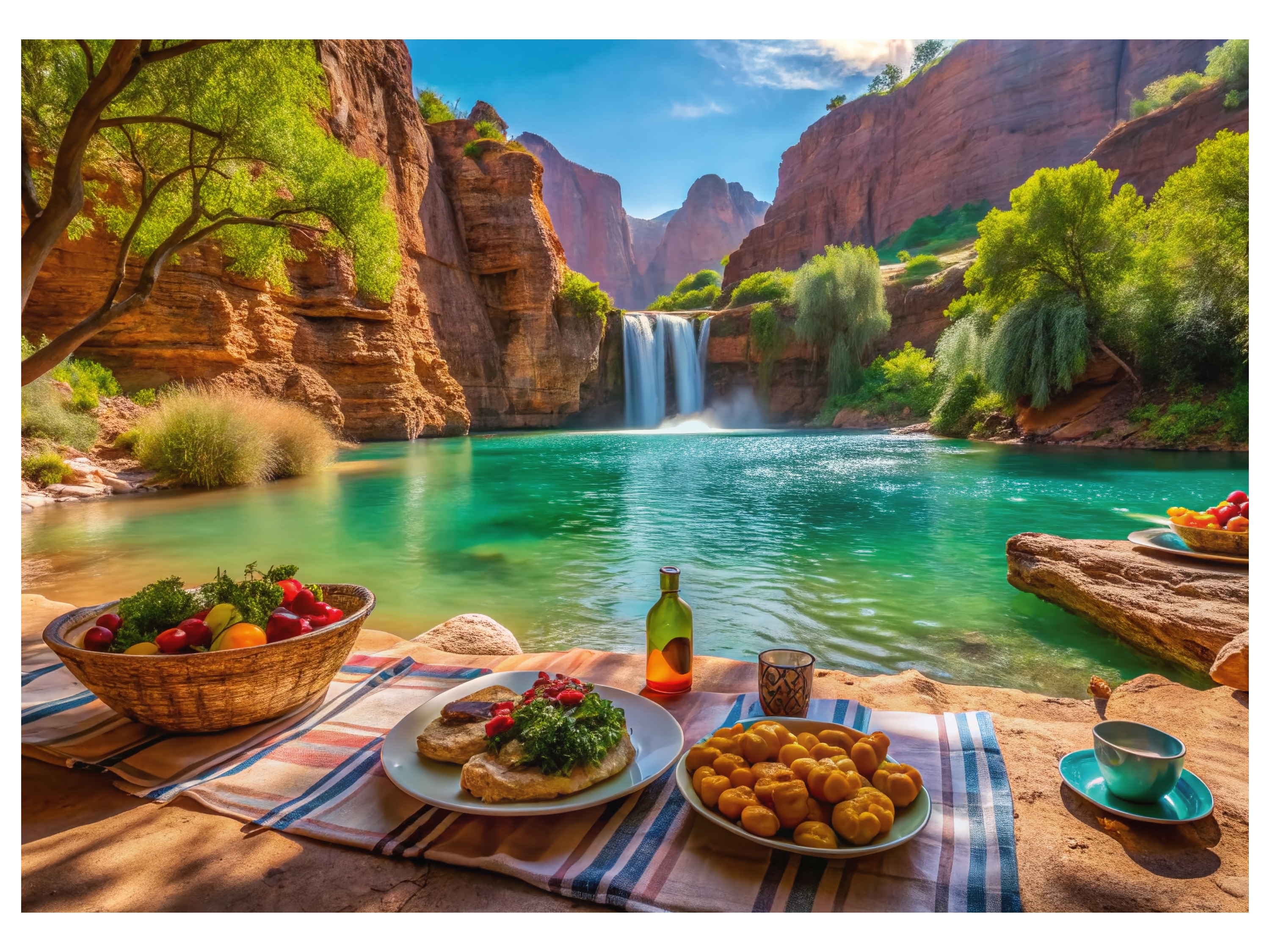 lupilu® Puzzle, 1 000 dílků (Kaňon)