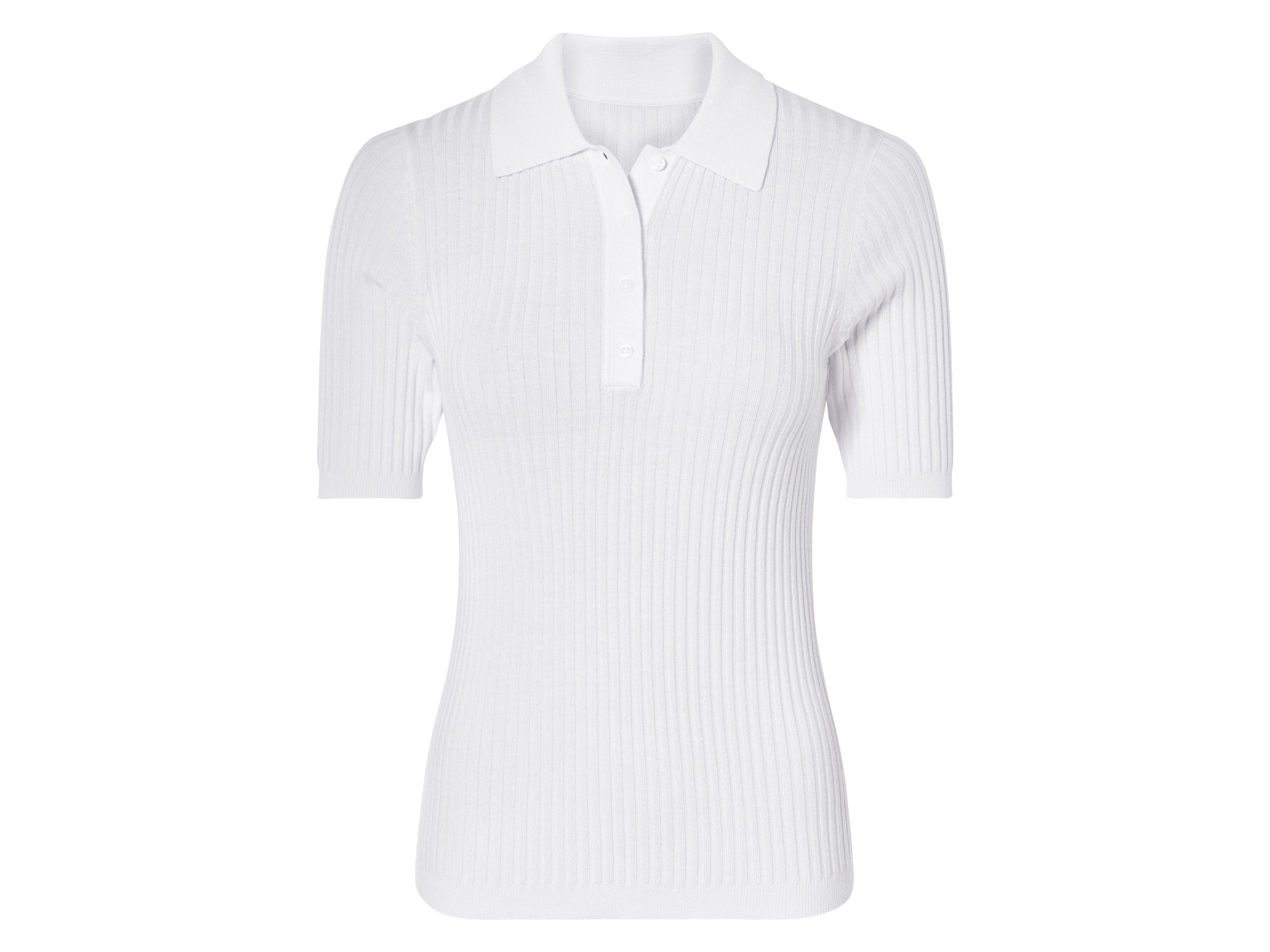 esmara® Dámské vroubkované polotriko (bílá, Xl(48/50))