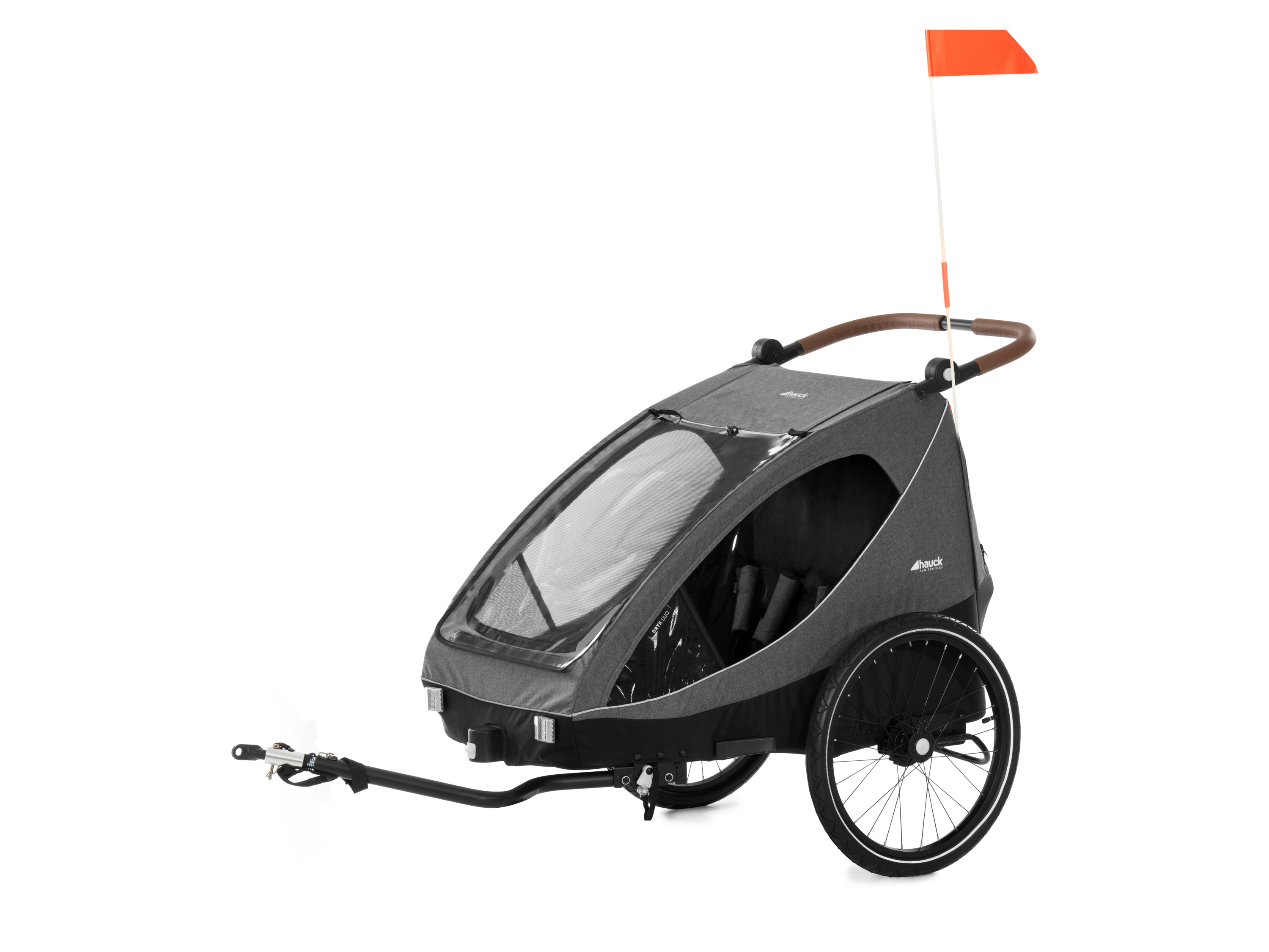 hauck Cyklovozík Dryk Duo (Melange šedá)