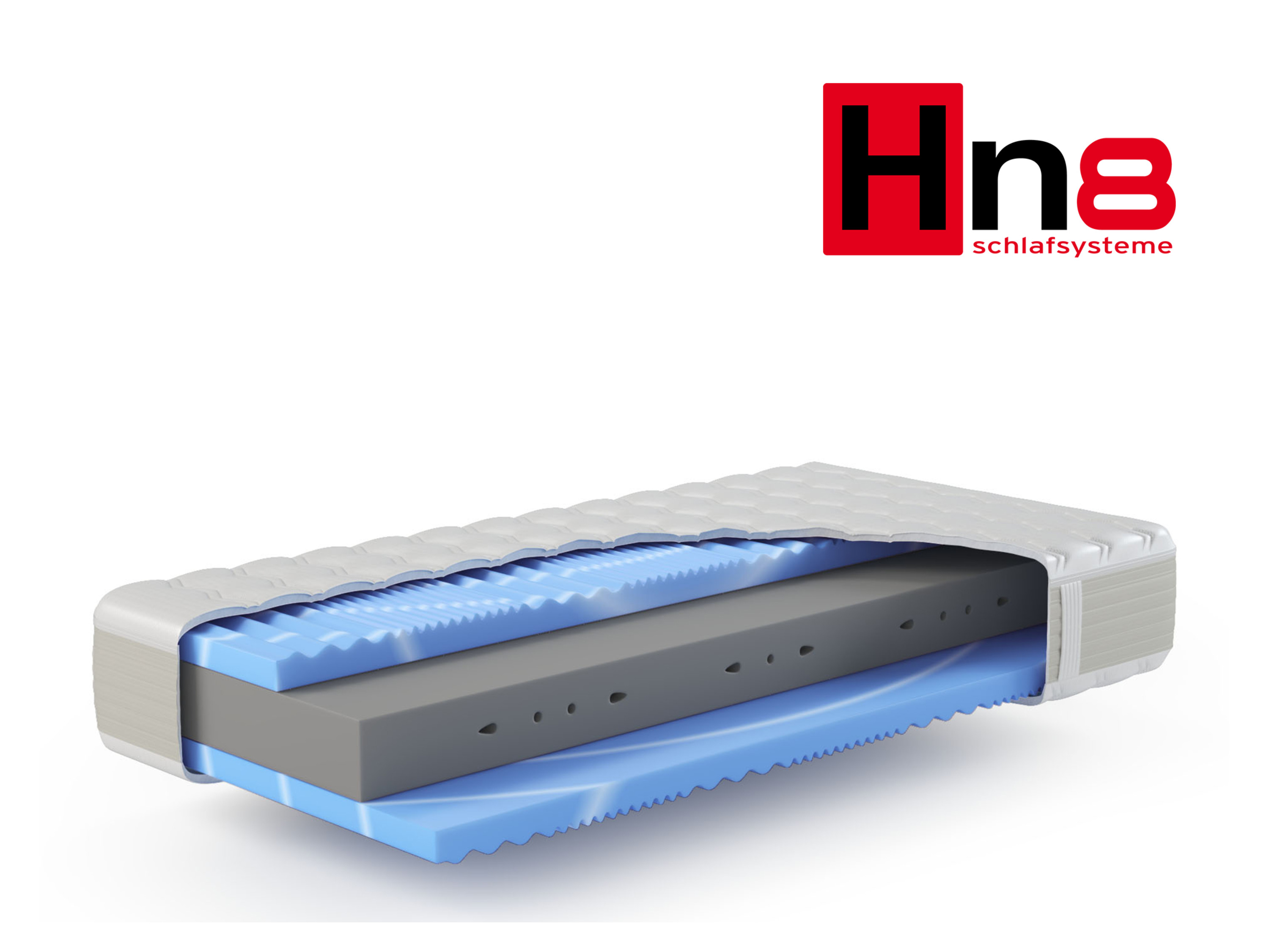 Hn8 Schlafsysteme 7zónová matrace ze studené pěny XXL Gelstar KS (H3, 120 X 200 CM)