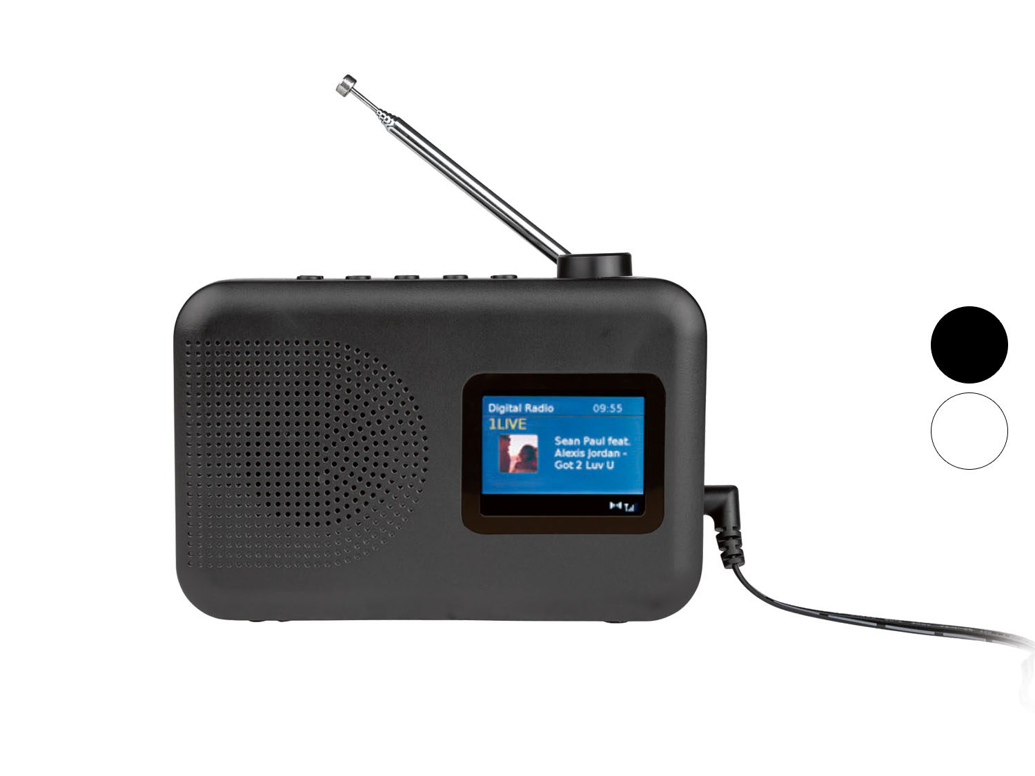 SILVERCREST® Rádio DAB+ / FM SDABC 1 A1