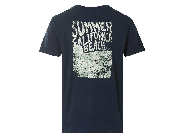 Pánské tričko s potiskem "Summer California Beach", vintage styl.