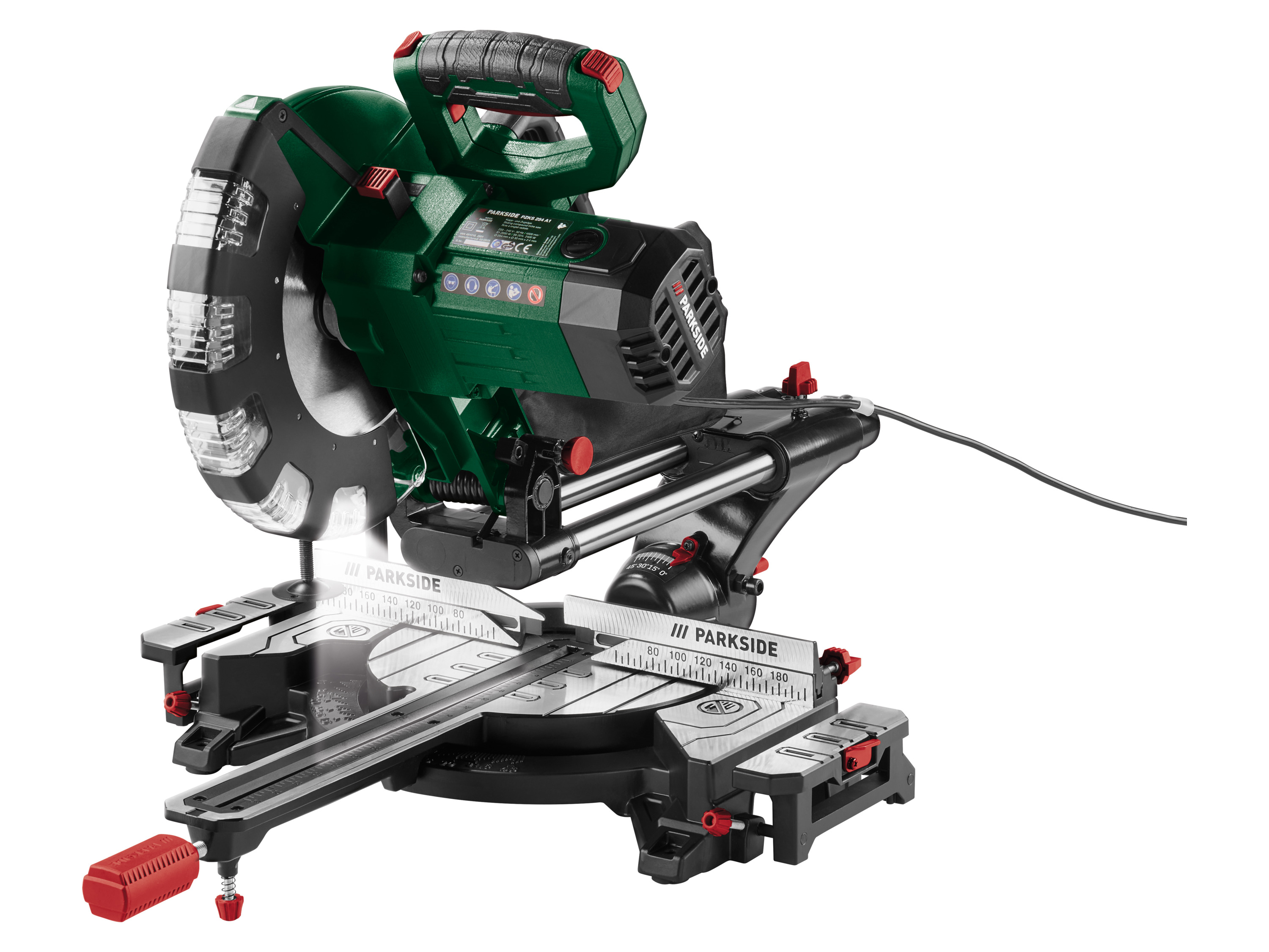 Parkside® Kapovací a pokosová pila Pzks 254 A1