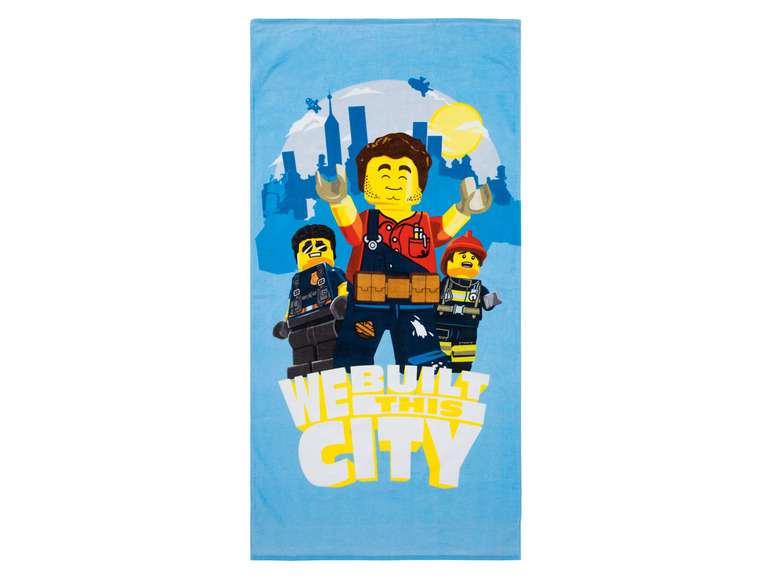  Zobrazit na celou obrazovku LEGO Dětská plážová osuška, 75 x 150 cm - Obrázek 2