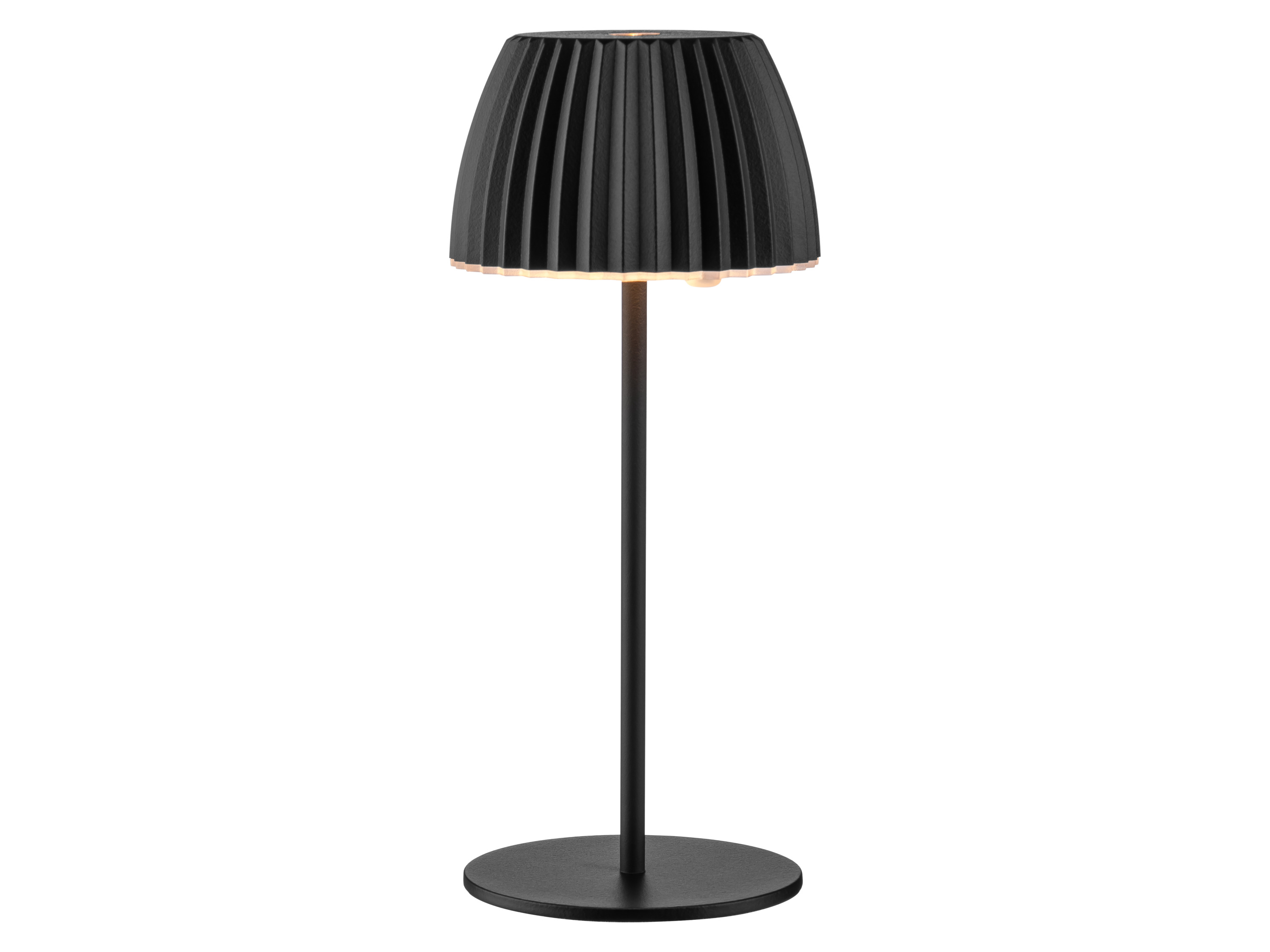 Livarno® Aku stolní LED lampa s USB a dotykovým stmívačem (černá)
