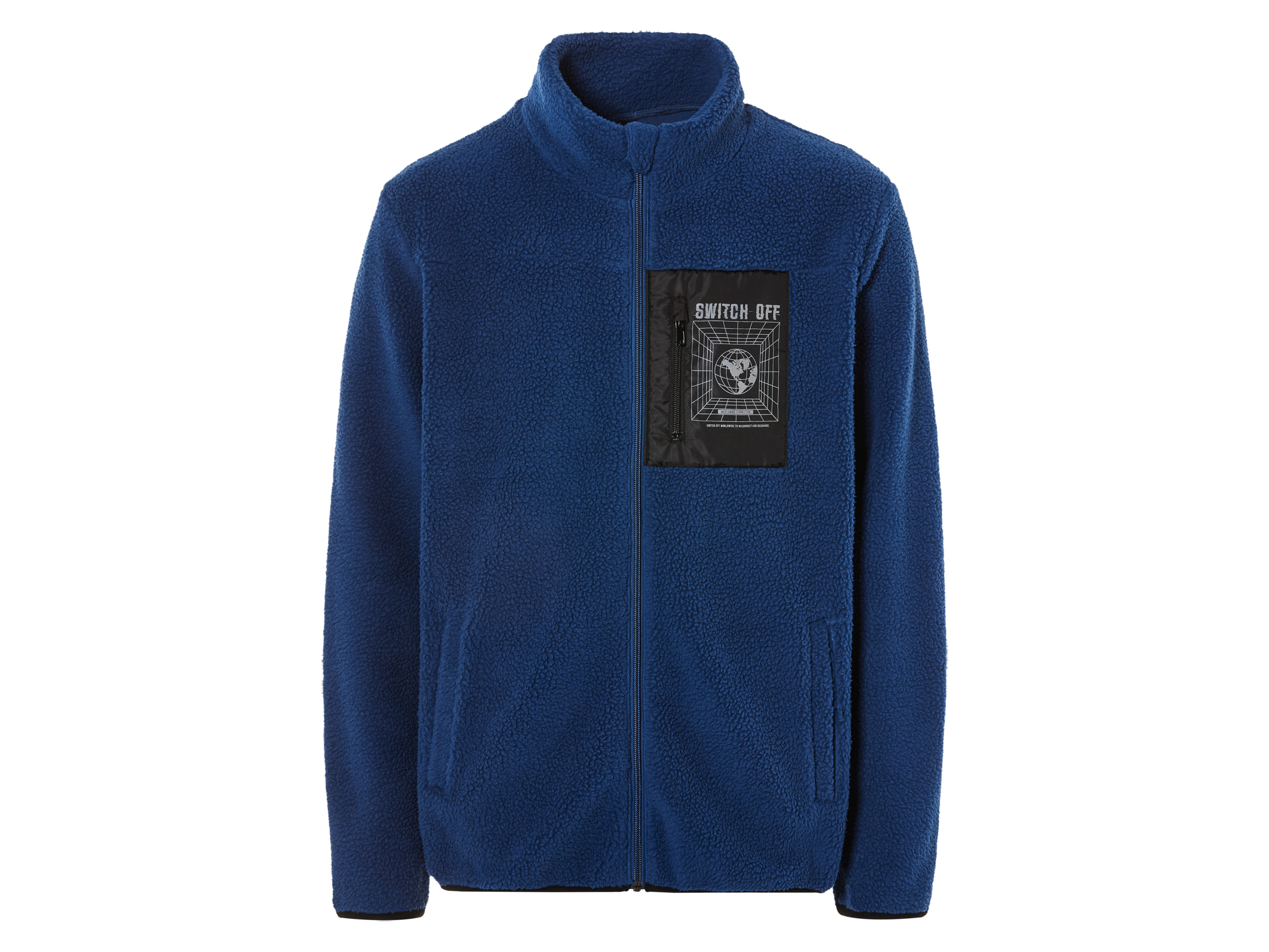 Livergy® Pánská fleecová bunda (M (48/50), navy modrá)