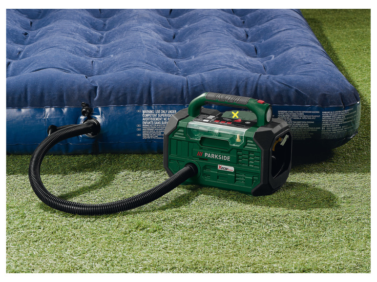  Zobrazit na celou obrazovku PARKSIDE® Aku kompresor a pumpa 20 V PKA 20-Li C3 – bez akumulátoru a nabíječky - Obrázek 12