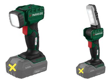PARKSIDE® Aku ruční LED reflektor PLHLA 20 Li A1 / Aku ruční LED reflektor PLHLA 20-Li C1 – bez akumulátoru a nabíječky