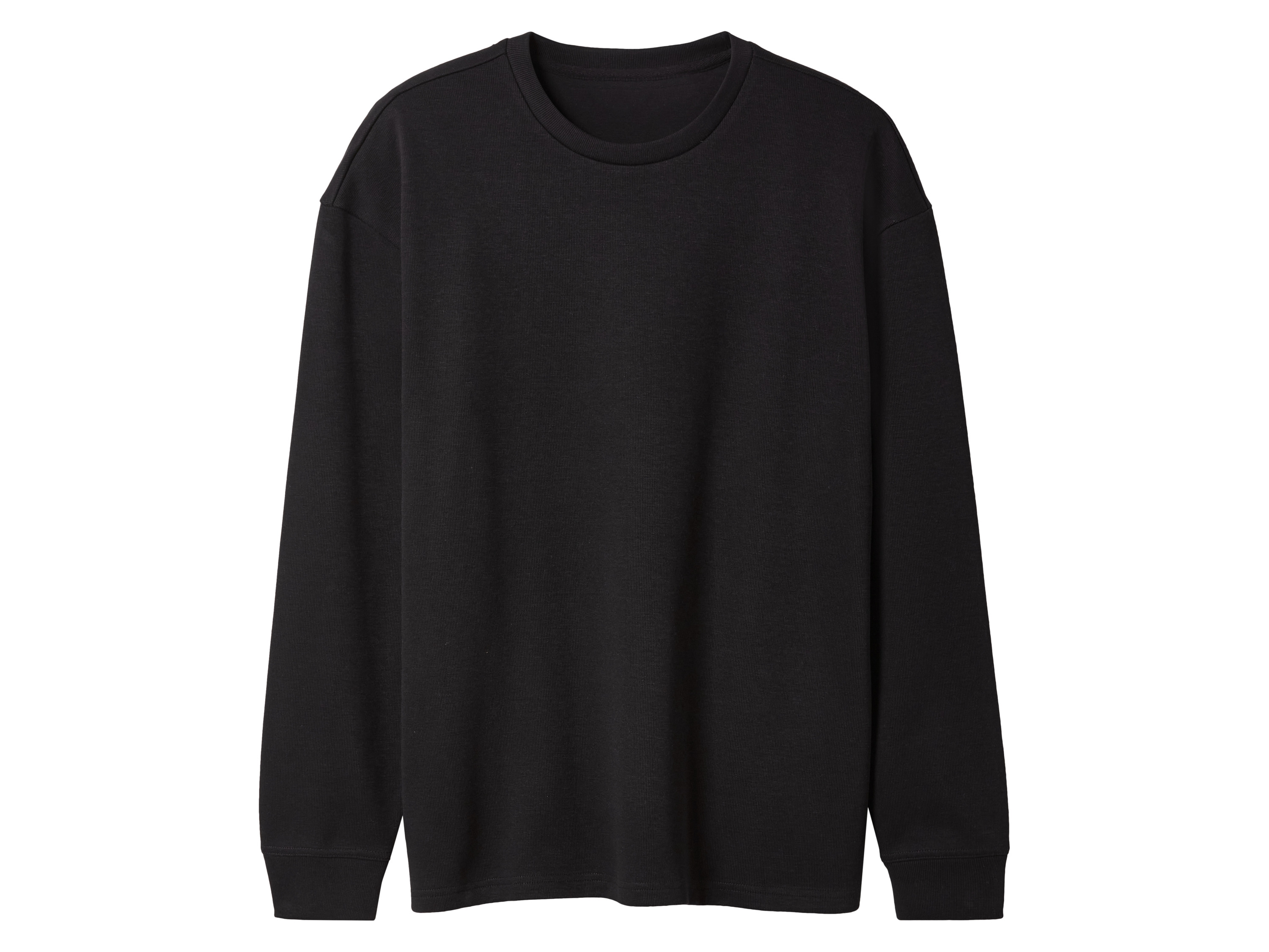 esmara Men Pánské triko s dlouhými rukávy (černá, M (48/50))