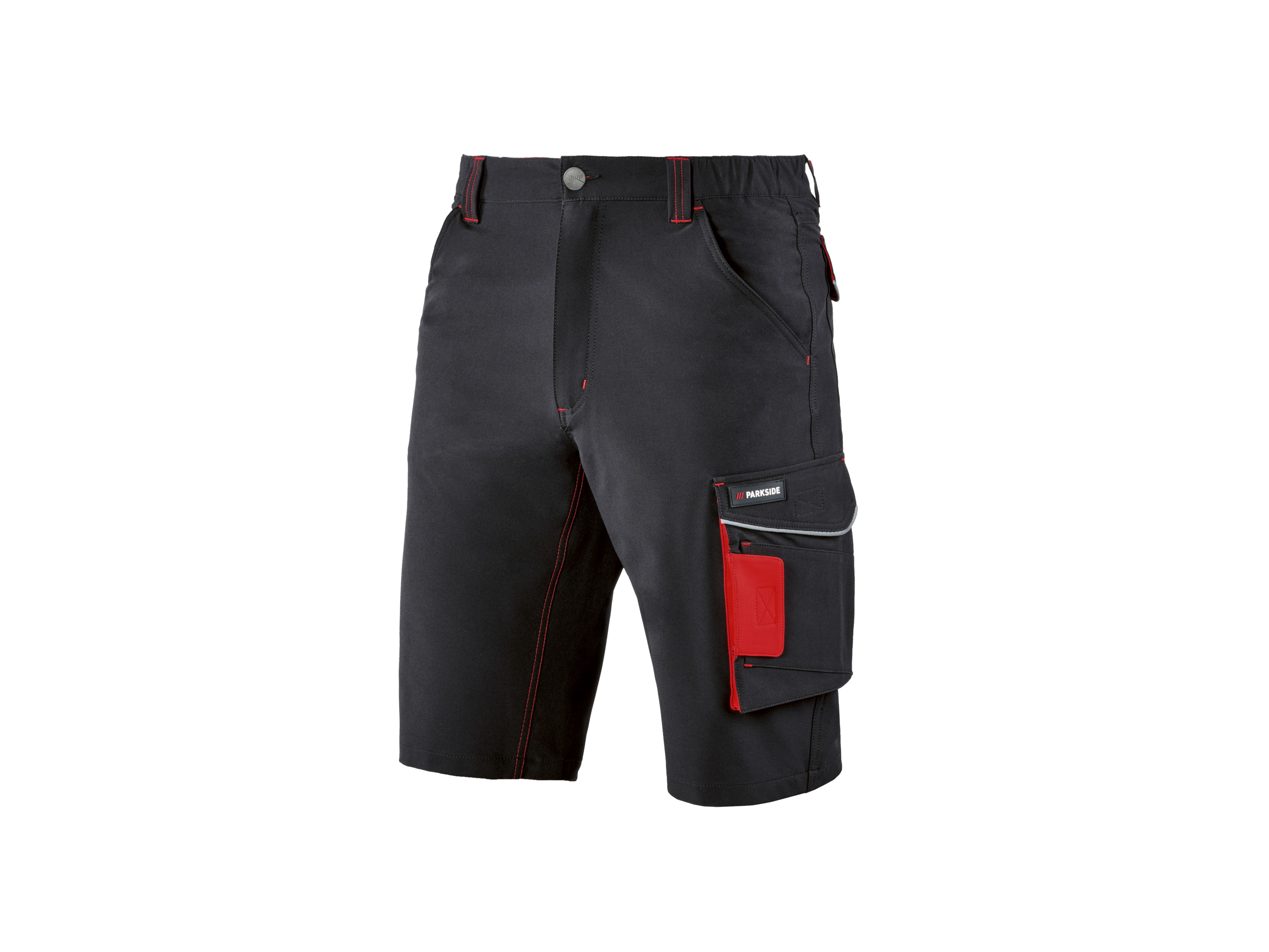 Parkside® Pánské pracovní bermudy (černá, XL (56/58))