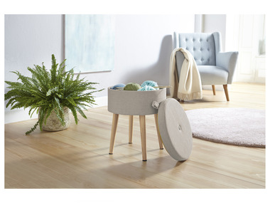 LIVARNO home Stolička s úložným prostorem Scandi
