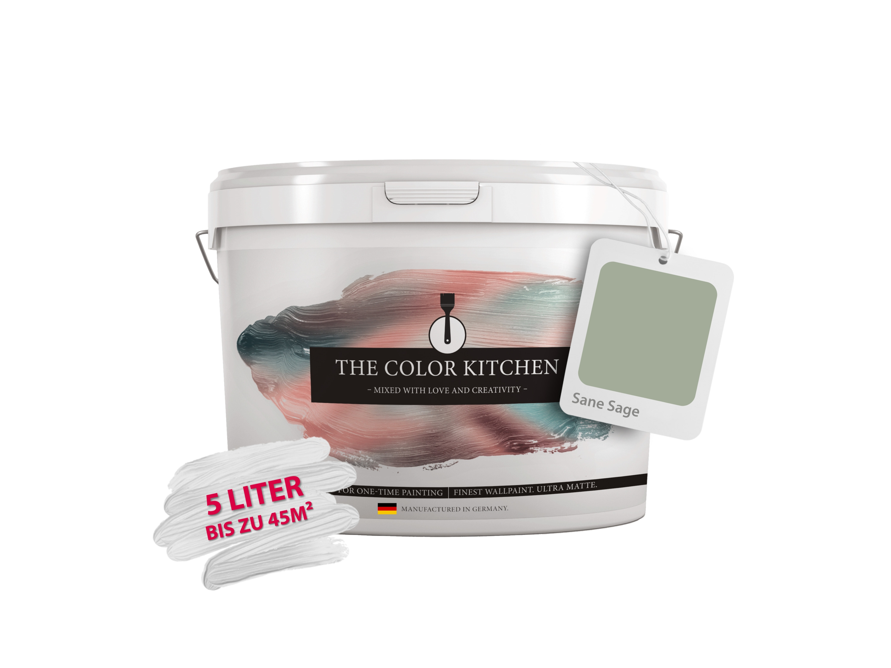 AS Création Barva na stěnu (Rozumná šalvějová zelená)