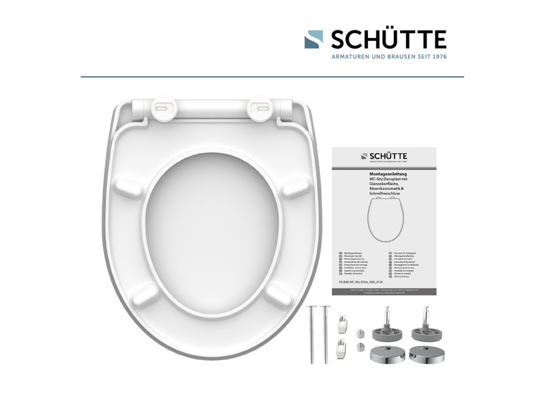  Zobrazit na celou obrazovku Schütte Záchodové prkénko se zpomalovacím mechanismem - Obrázek 16