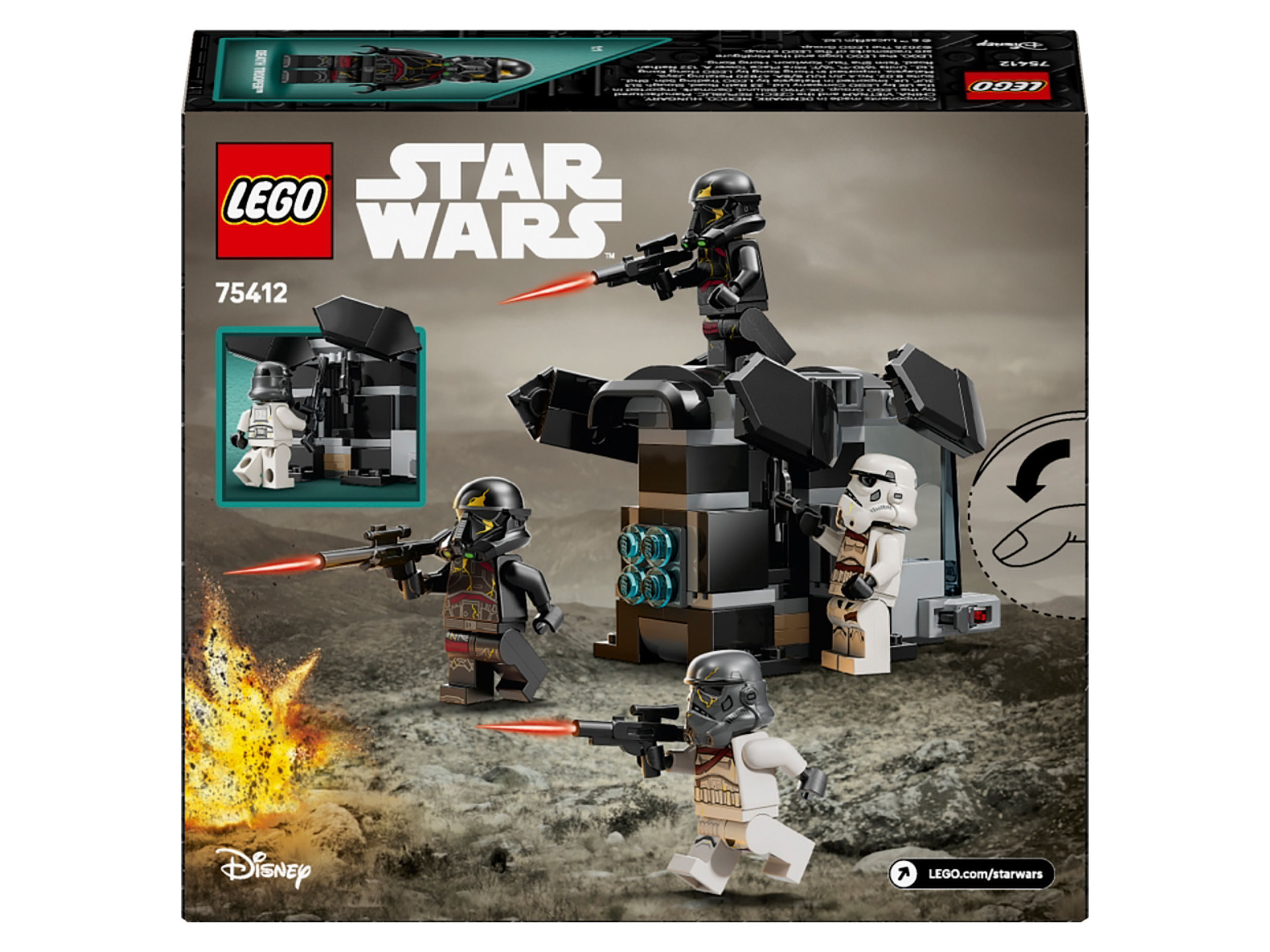 Lego® Star Wars 75412 Bitevní balíček: Death Trooper a Night Trooper