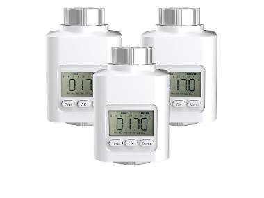 TRONIC® Sada programovatelných termostatických hlavic, 3dílná