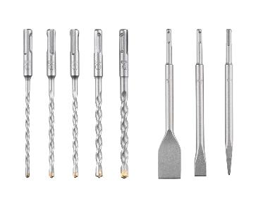 PARKSIDE PERFORMANCE® Sada vrtáků/sekáčů SDS plus