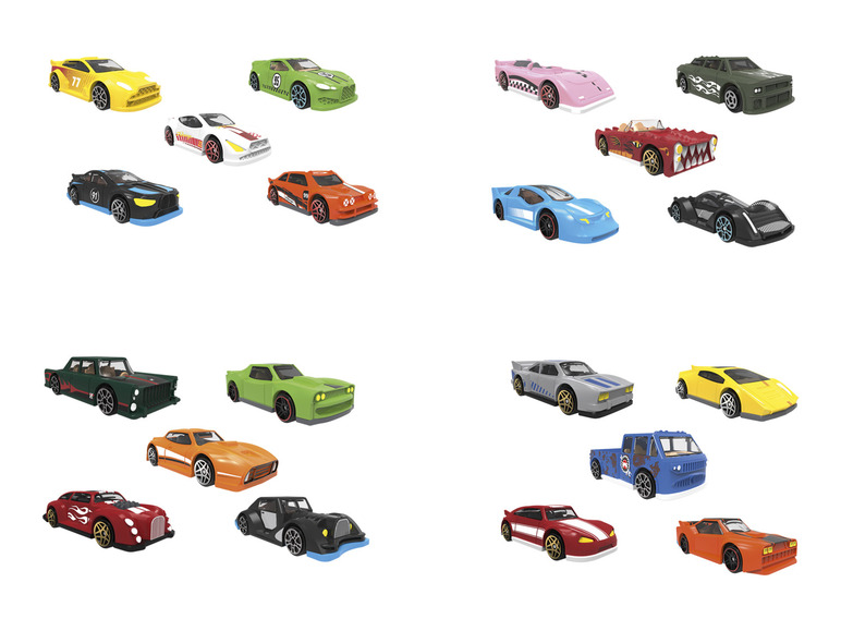  Zobrazit na celou obrazovku Playtive Autíčko Racers 1:64, 5 kusů - Obrázek 1