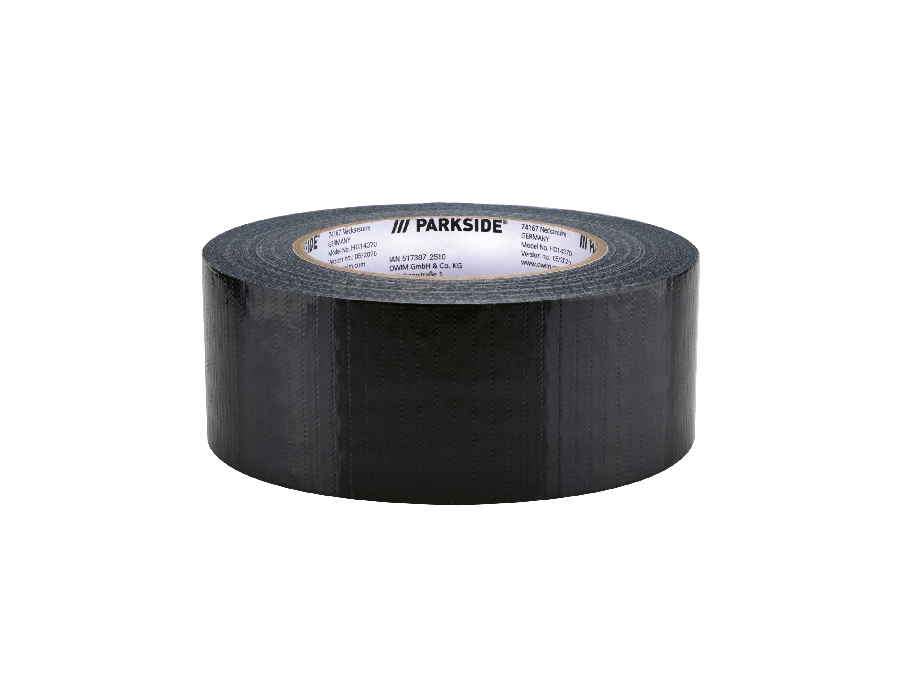 Parkside® Textilní lepicí páska, 50 m (černá)