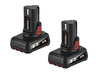 Sada akumulátorů 5 Ah PAPK 12 5.0 B2, 2dílná