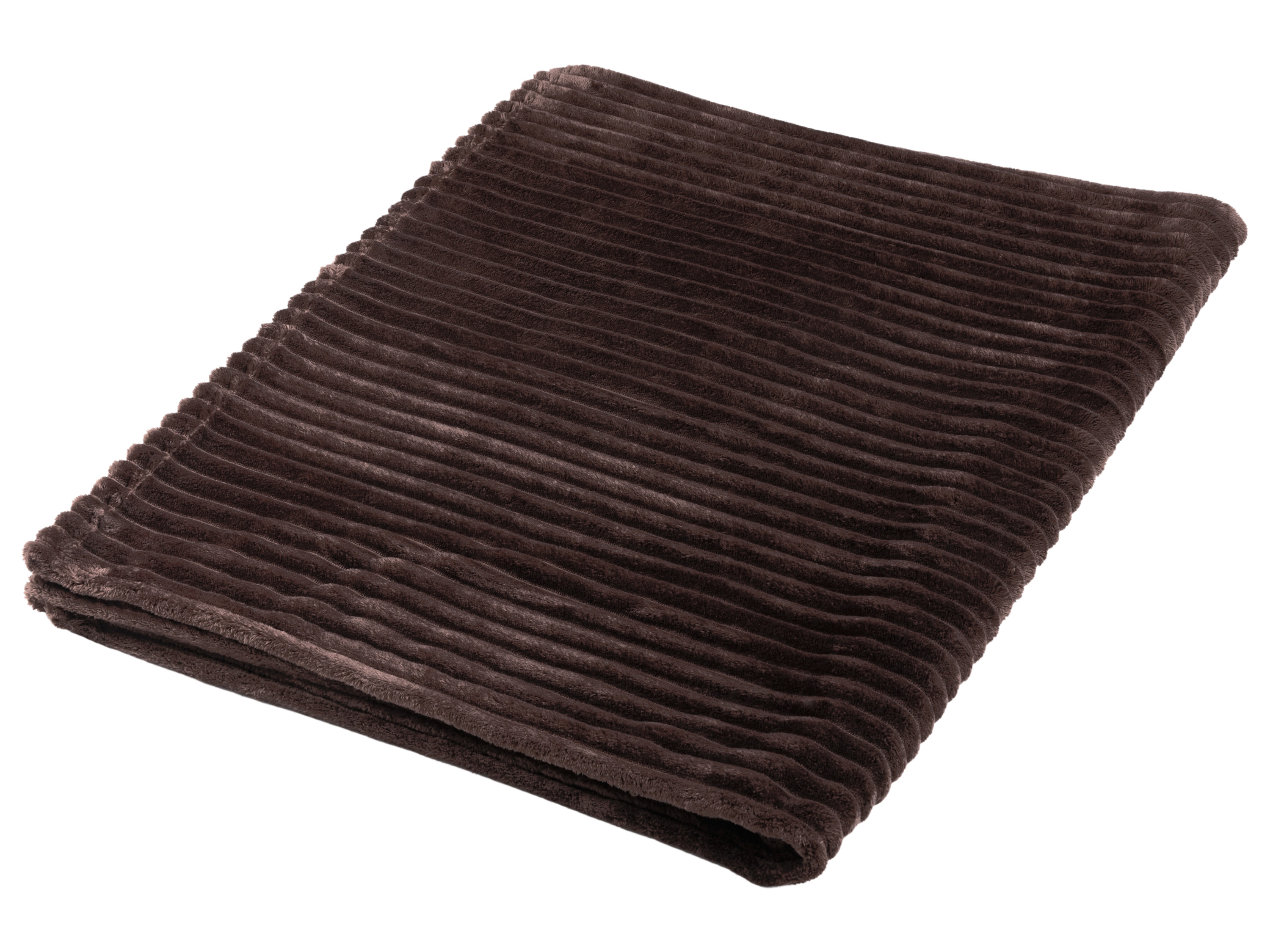 Livarno® Hebká deka, 130 x 170 cm (hnědá)