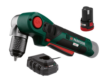 PARKSIDE® Aku úhlový vrtací šroubovák PWBSA 12 A1, 2,5 Ah