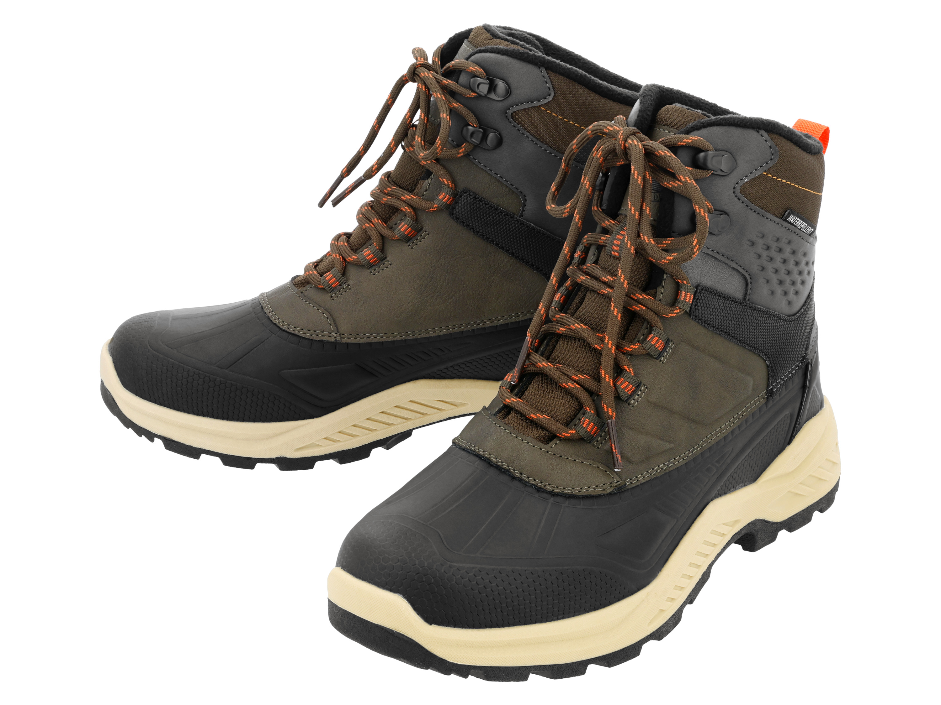 Esmara MEN Pánská kotníková termo obuv (khaki, 41)