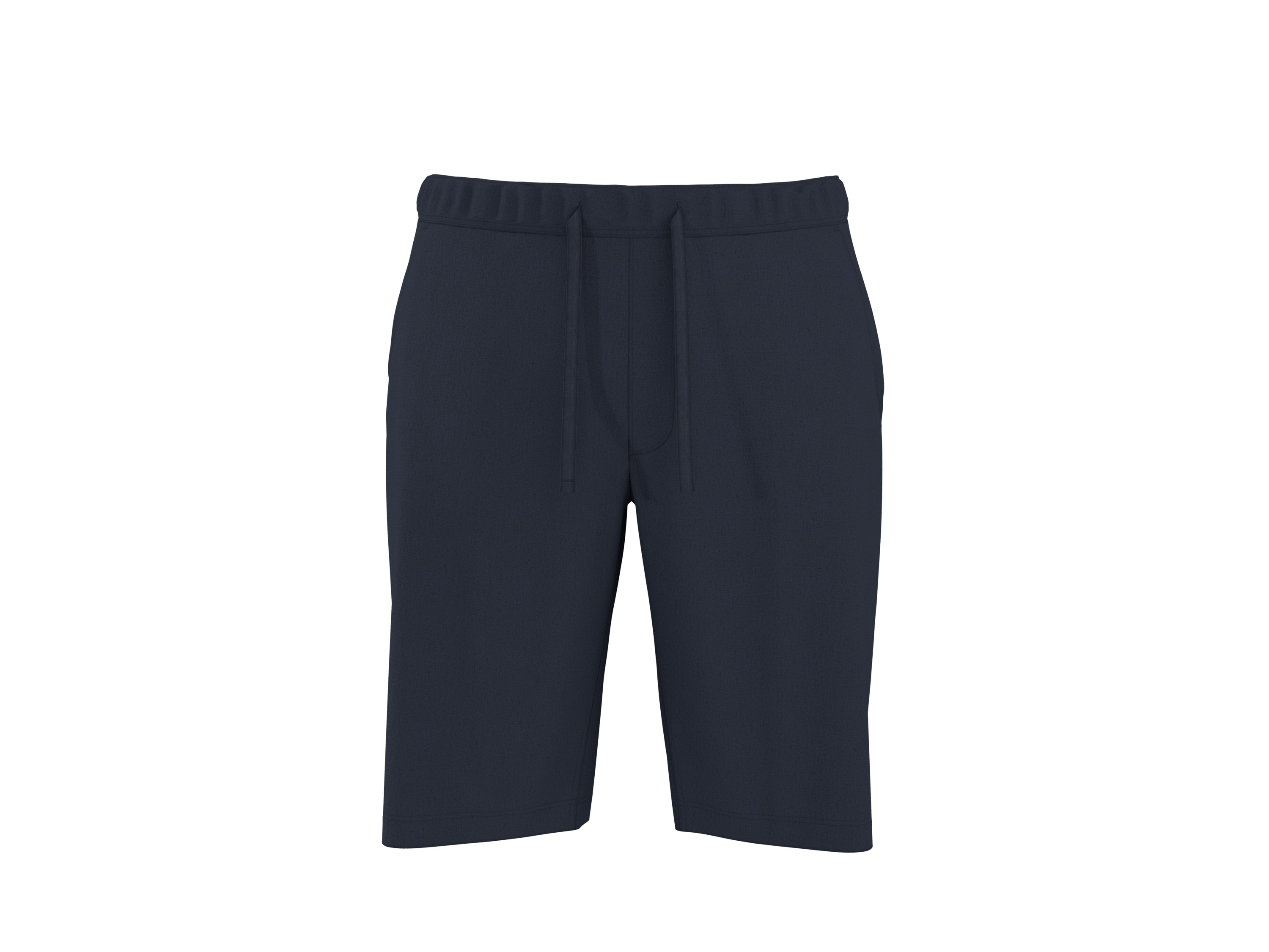 esmara Men Pánské bermudy s podílem lnu Premium (navy modrá, S (44/46))